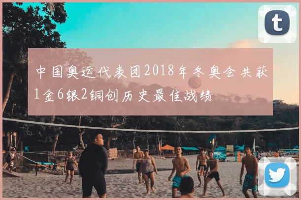中国奥运代表团2018年冬奥会共获1金6银2铜创历史最佳战绩