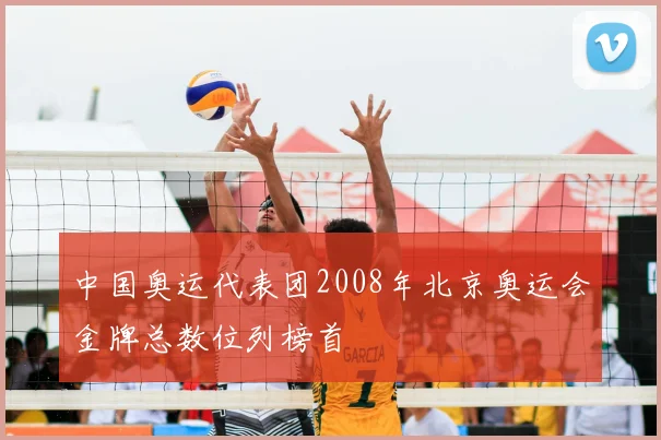 中国奥运代表团2008年北京奥运会金牌总数位列榜首